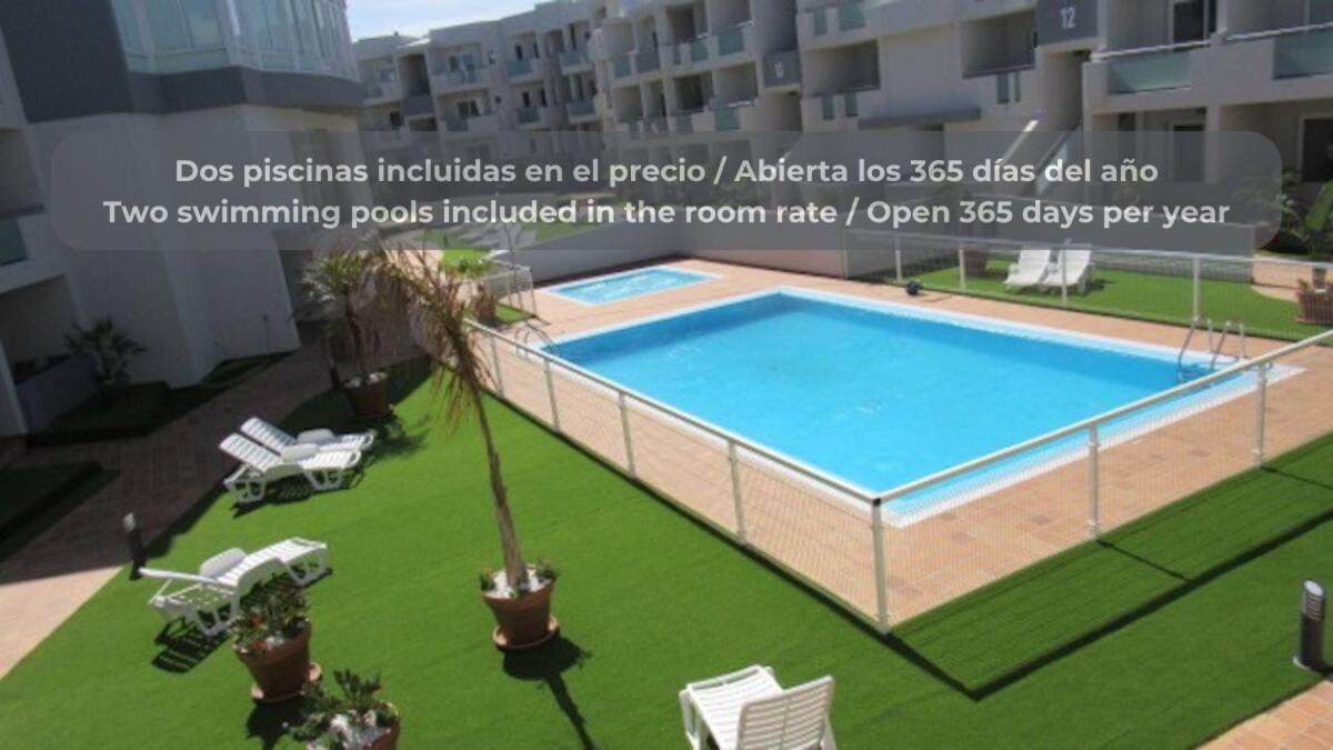 コラレホPineapple Sorbet Piscina, Doble Terraza, Cocina Completa Y Wifiアパートメント エクステリア 写真